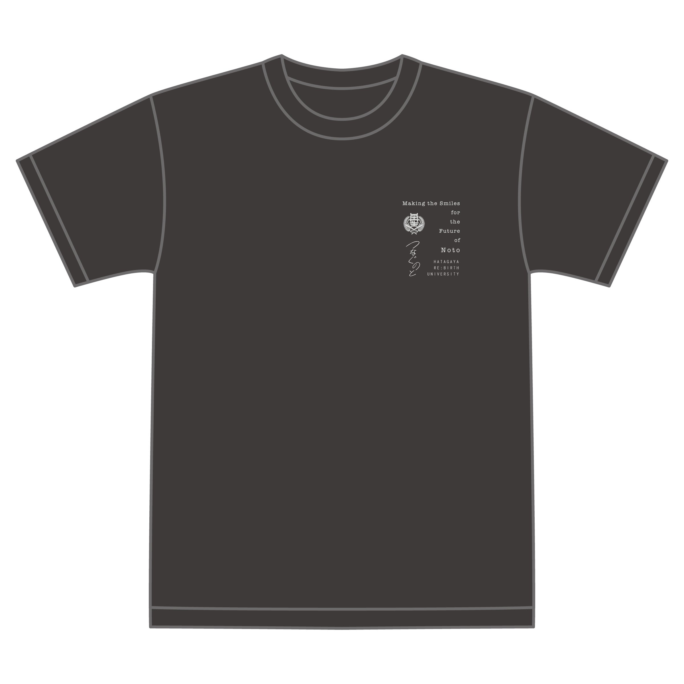 幡ヶ谷再生大学×つなぐのと】コラボTシャツ／つなぐのとステッカー 